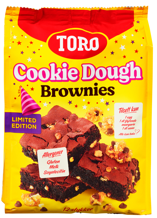 Toro Brownies Cookie Dough 637g