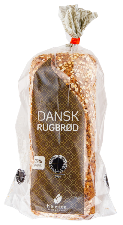 Dansk Rugbrød 800g Naustdal