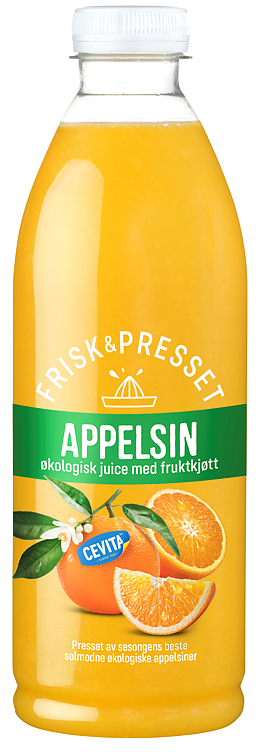 Appelsinjuice Økologisk 1l Cevita