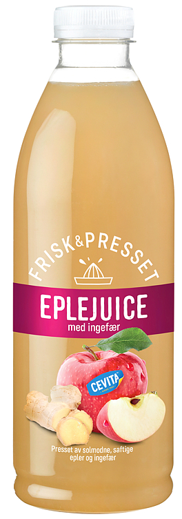 Eplejuice med Ingefær 1l Cevita