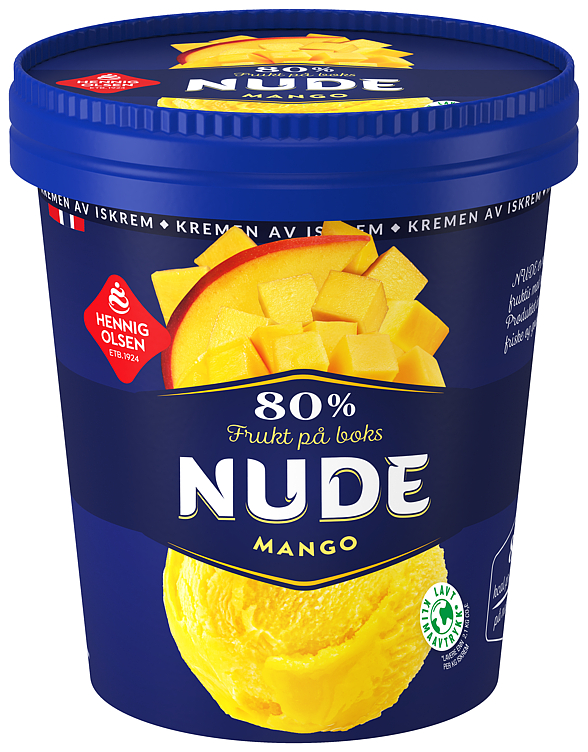 Nude Mango Sorbet 500ml 80% Frukt