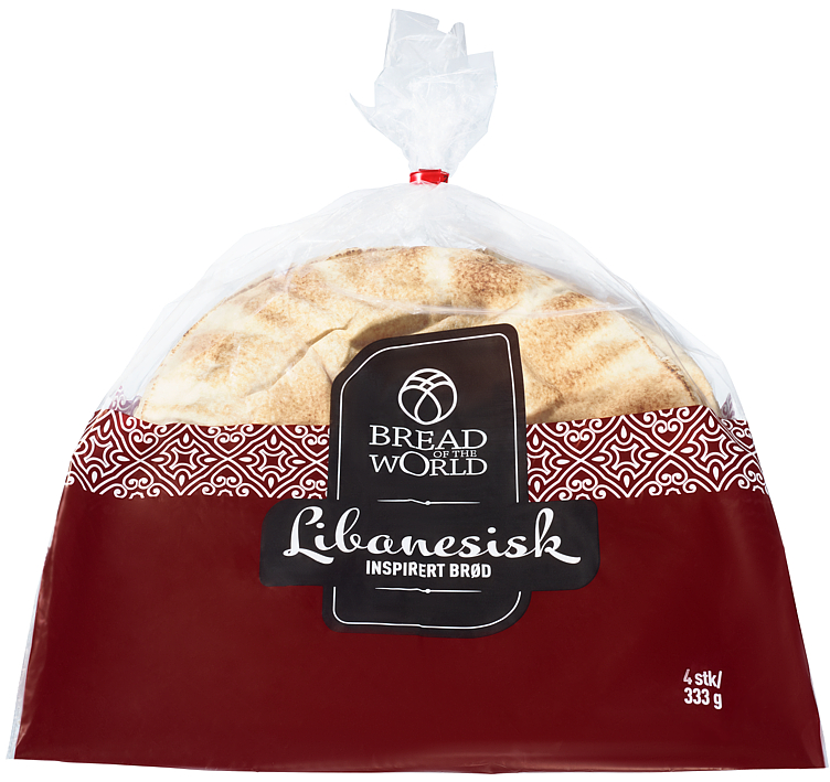 Bread Of The World Libanesisk-inspirert Brød Fin 333g