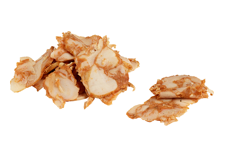 Kylling Shawarma Stekt & Skavet Lårfilet 2.5kg Singelfryst Vestfold Fugl