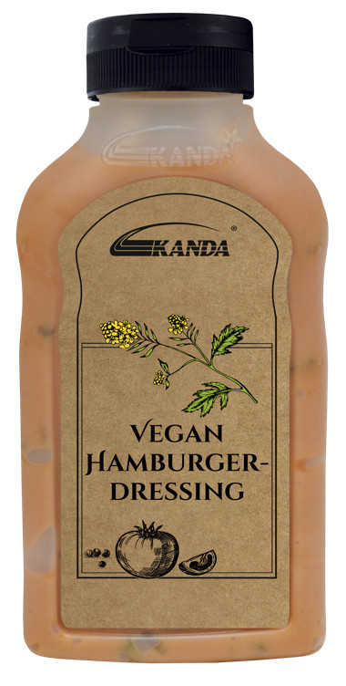 Vegan Hamburgerdressing 300ml Kanda
