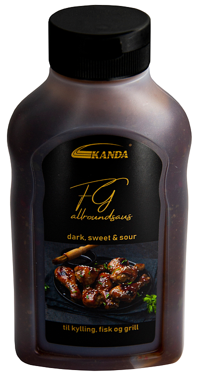 Fg Saus Dark, Sweet & Sour 375g Kanda