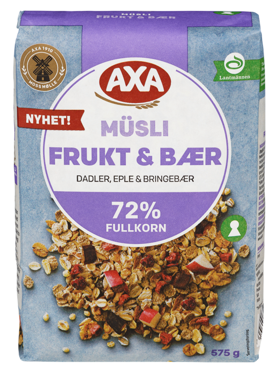 Axa Müsli Frukt & Bær 575g