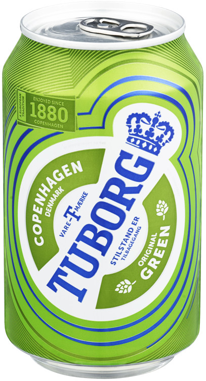 Bilde av Tuborg Grønn 0,33 12pk Hp