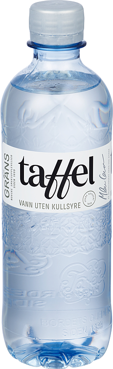 Grans Taffel Vann u/Kullsyre 0,45l Flaske