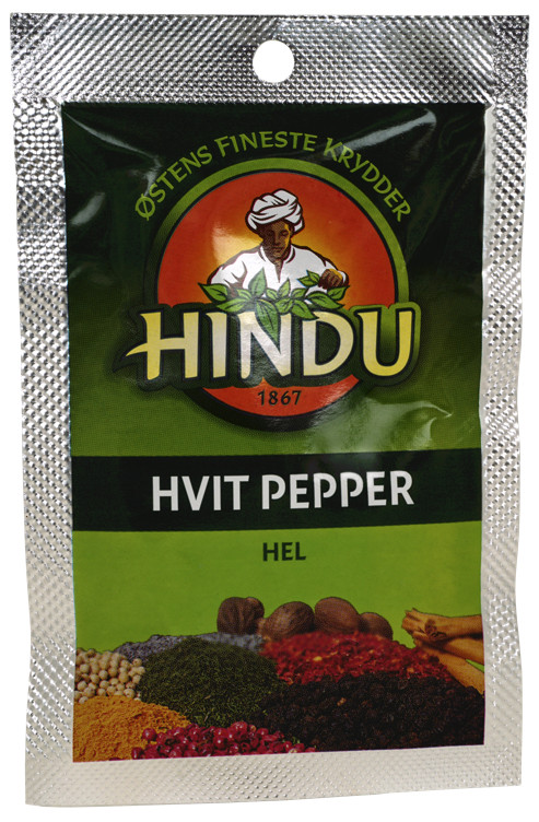 Bilde av Pepper Hvit Hel Pose Hindu