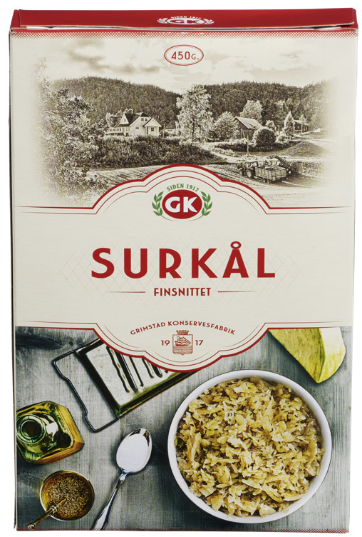 Surkål 450g Gk