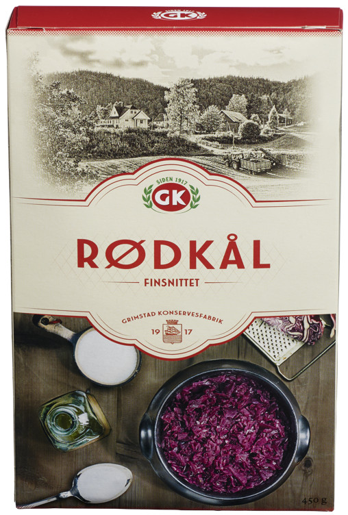 Rødkål 450g Gk