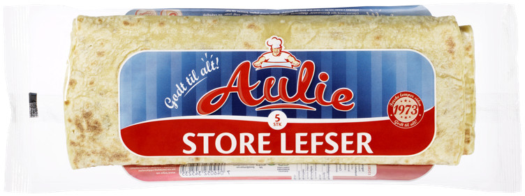 Store Lefser Fersk,290g Aulie