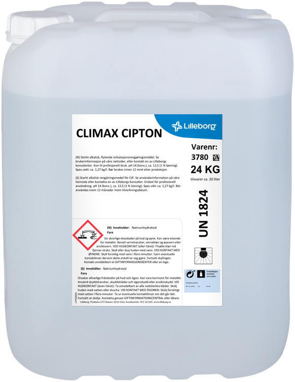 Climax Cipton Sirkulasjonsrengjøring 24kg