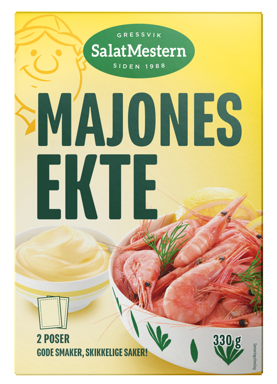 Bilde av Majones Ekte Dobbeltsjaktel 8x330g Sm