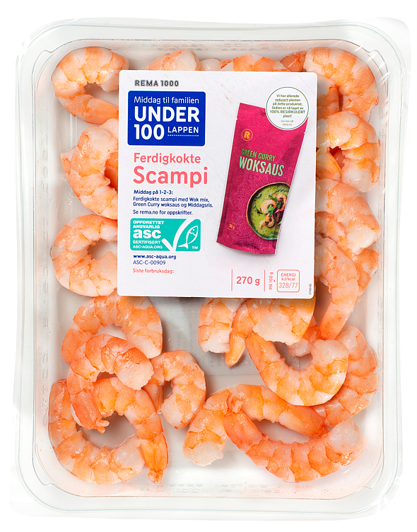 Scampi 270g Sm