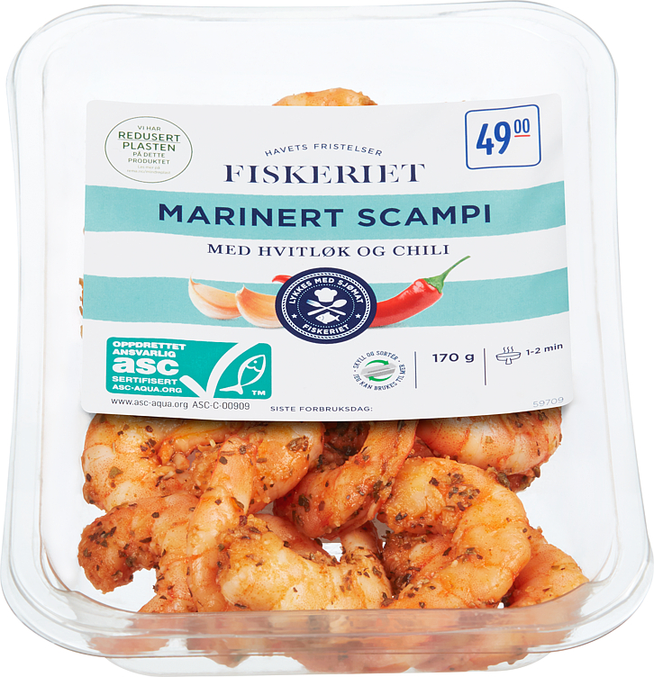 Bilde av Marinert Scampi 170g Rema