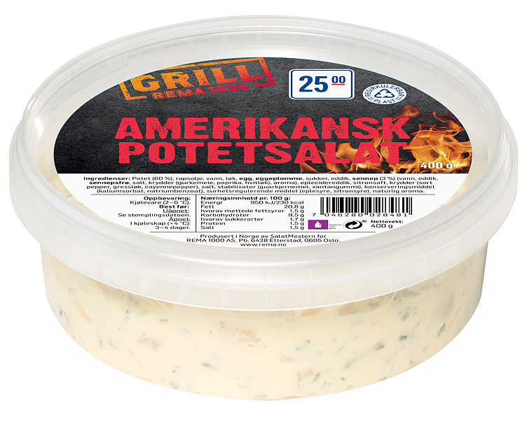 Bilde av Amerikansk Potetsalat 400g Rema