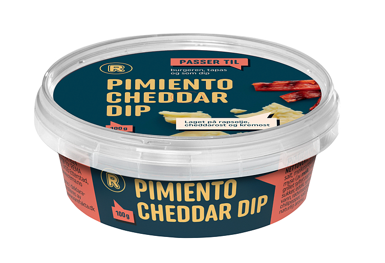 Bilde av Pimiento Cheddar Dip 100g Rema