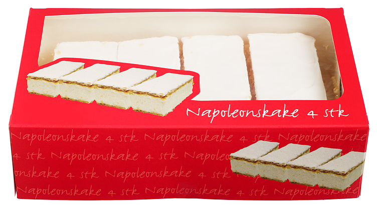 Napoleonskaker 4 Pk Baker Marcussens