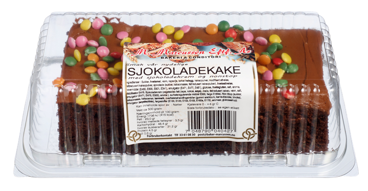 Sjokoladekake m/Non Stop Baker Marcussens