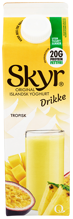 Q Skyr® Drikke Tropisk Krt 1l