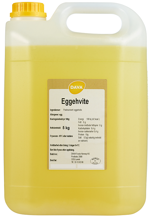 Eggehvite Frossen 5 kg