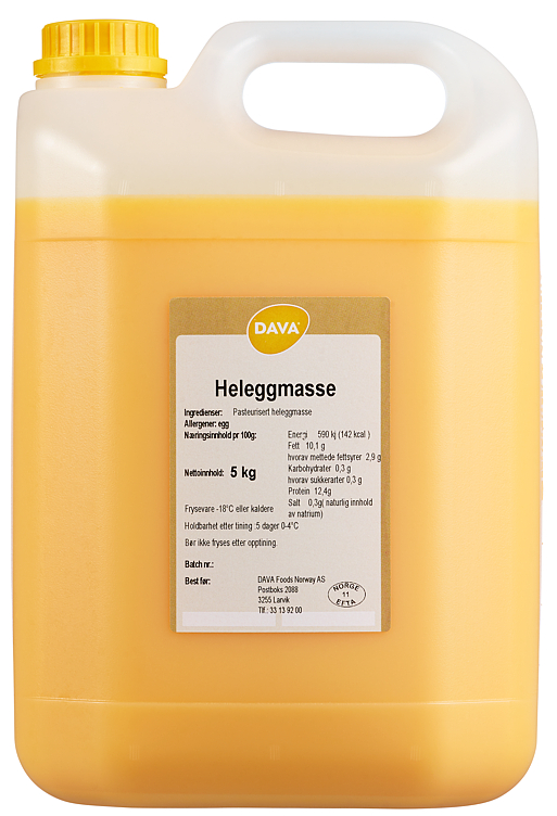 Heleggmasse Frossen 5 kg