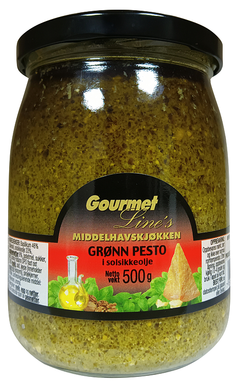 Grønn Pesto Genovese 500g Gourmet Line