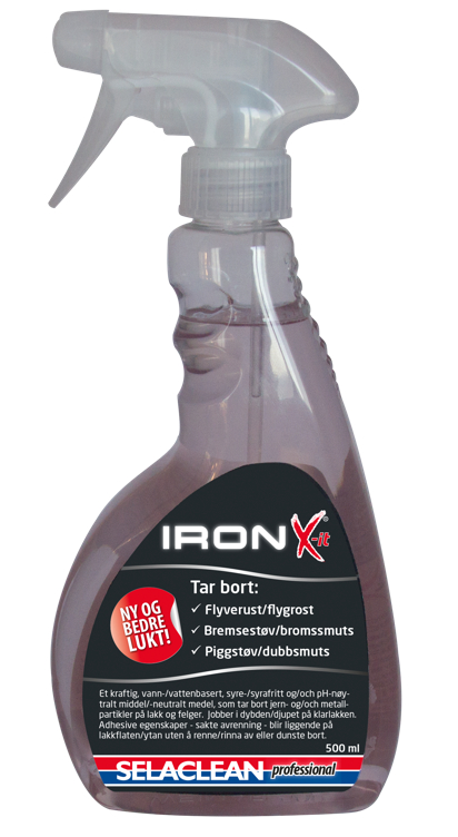 Selaclean Proff Iron X-it, 500 ml Sprayflaske