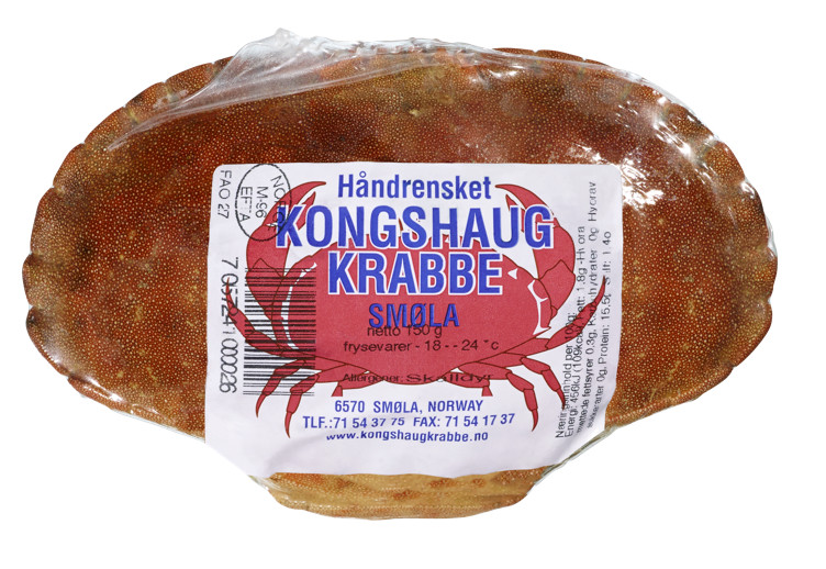 Krabbeskjell 150g Kongshaug