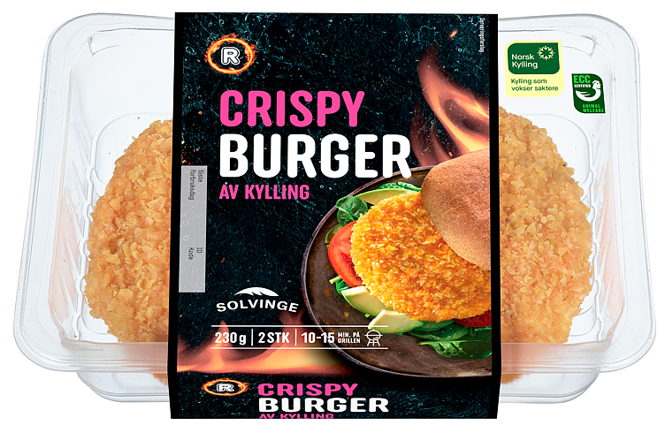 Crispy Burger 230g Solvinge