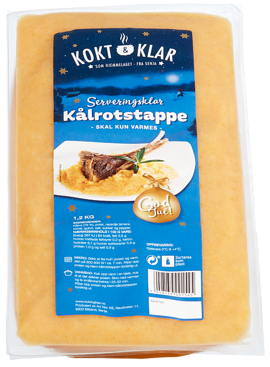 Kokt & Klar Kålrotstappe 1.2 kg