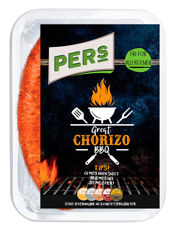 Great Chorizo Bbq 350g Pers Kjøkken