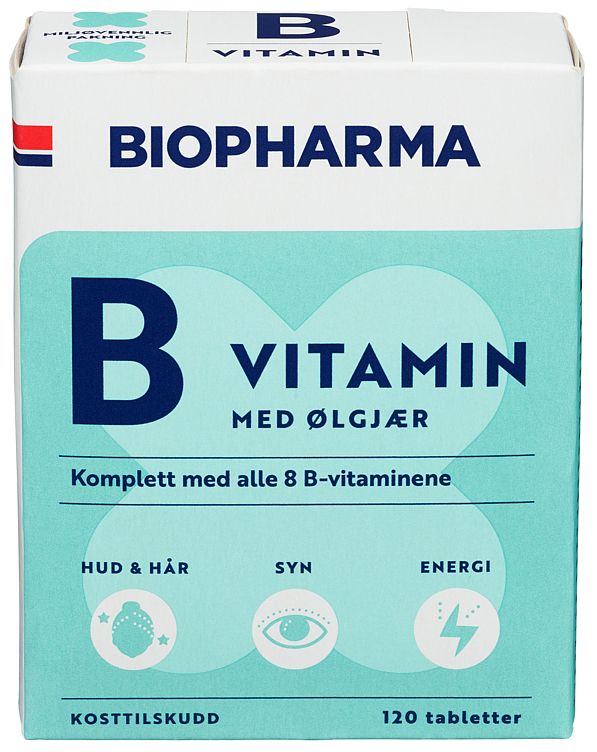 Biopharma Vitamin B 120 Tabletter