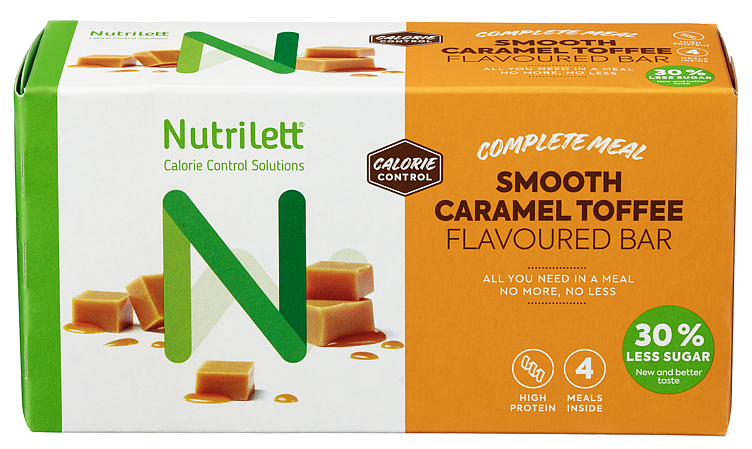 Nutrilett Bar 4pk 57g Smooth Caramel