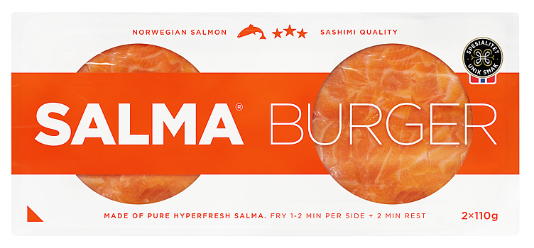 Salma® Burger 2stk Á 110g