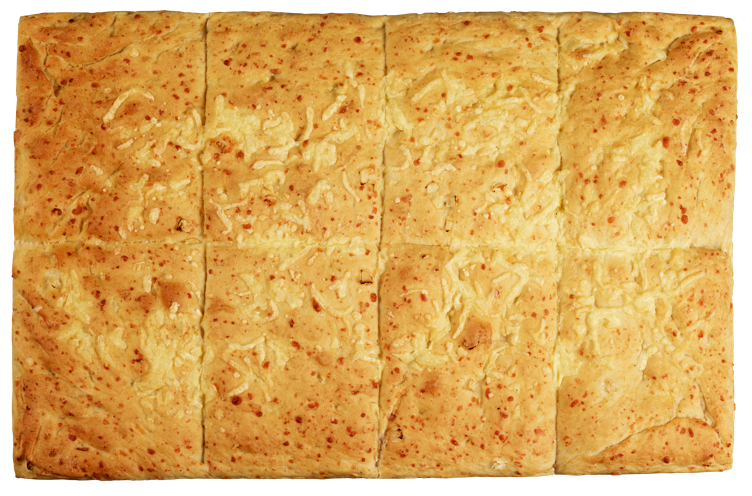 Bilde av Håndlagd Focaccia Ost & Løk 275g