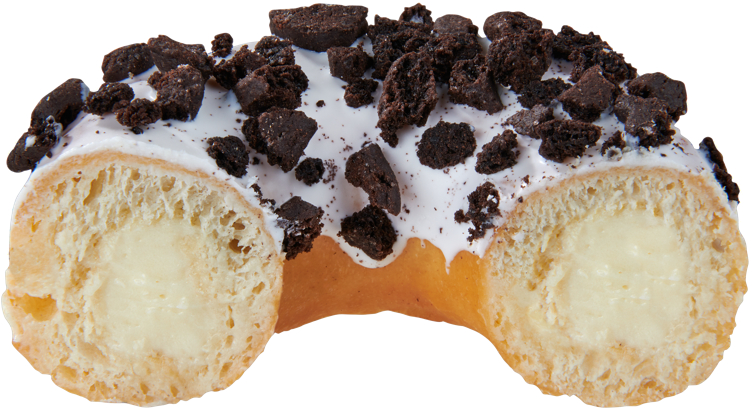 Gourmet Donuts Vanilla & Cream Cheese 85g Aunt Mabels