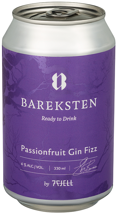Bareksten By 7f - Passionfruit Gin Fizz