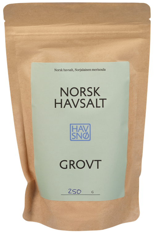 Norsk Havsalt Grovt 250 g