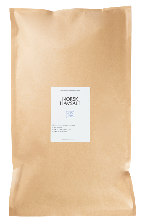 Norsk Havsalt Grovt 5 kg