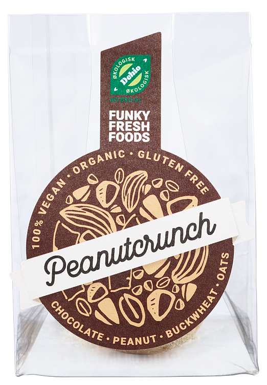 Bilde av 1pk Peanutcrunch 32g Vegan Økologisk Glutenfri