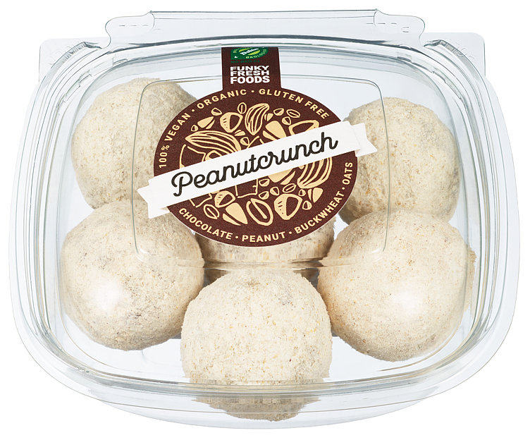 6pk Peanutcrunch 192g Vegan Økologisk Glutenfri