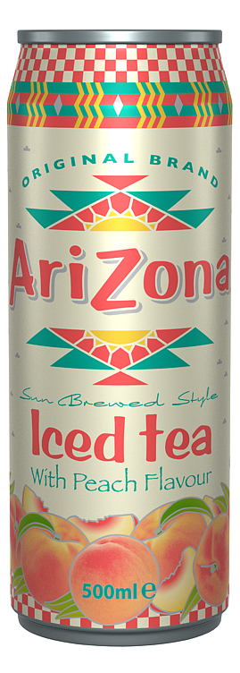Arizona Iced Tea Peach 0.5l bx