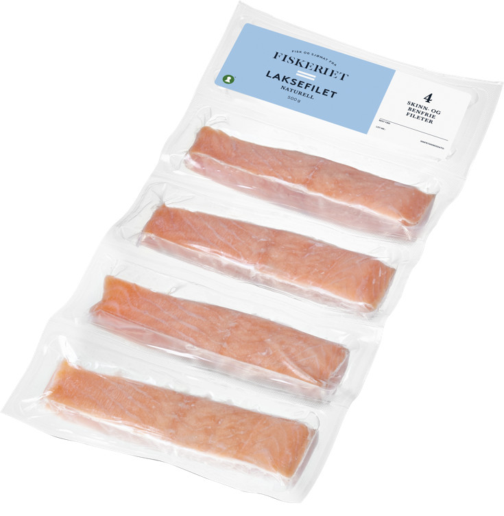 Bilde av Laksefilet i Lenke 4x125g Frys Fiskeriet