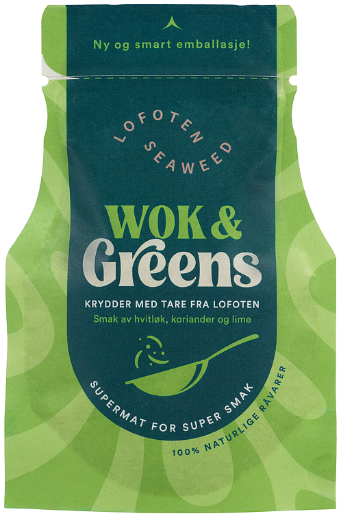 Kryddermiks Wok & Greens 38g Lofoten Seaweed