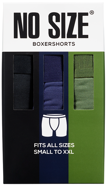 No Size Boxershorts 3-pk Mix 2 X 5 Pcs