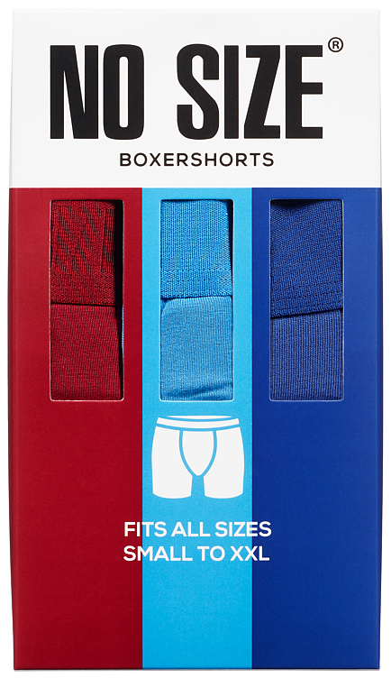 No Size Boxershorts 3-pk Mix1 X 5 Pcs