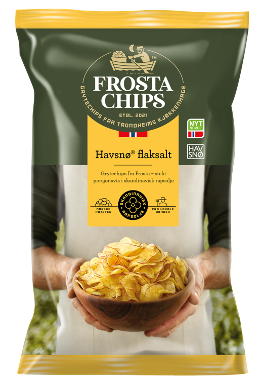 Havsnø Flaksalt 100g Frostachips