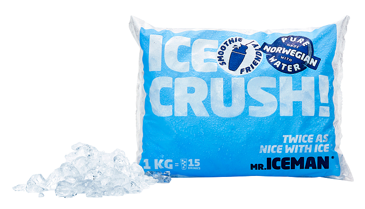 Crushed Ice 1 kg Mr Iceman